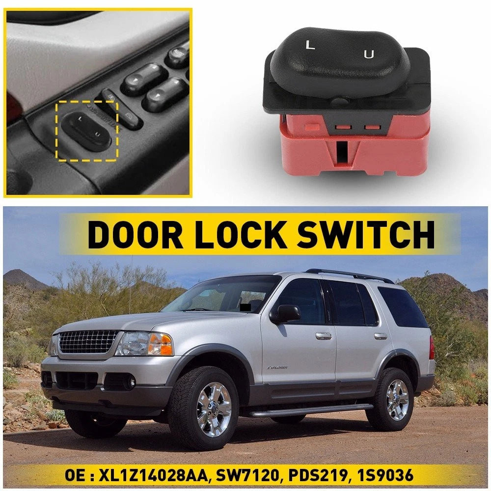 Power Lock Switch for Ford F150 F350 F450 F550 Expedition (1997–2002)