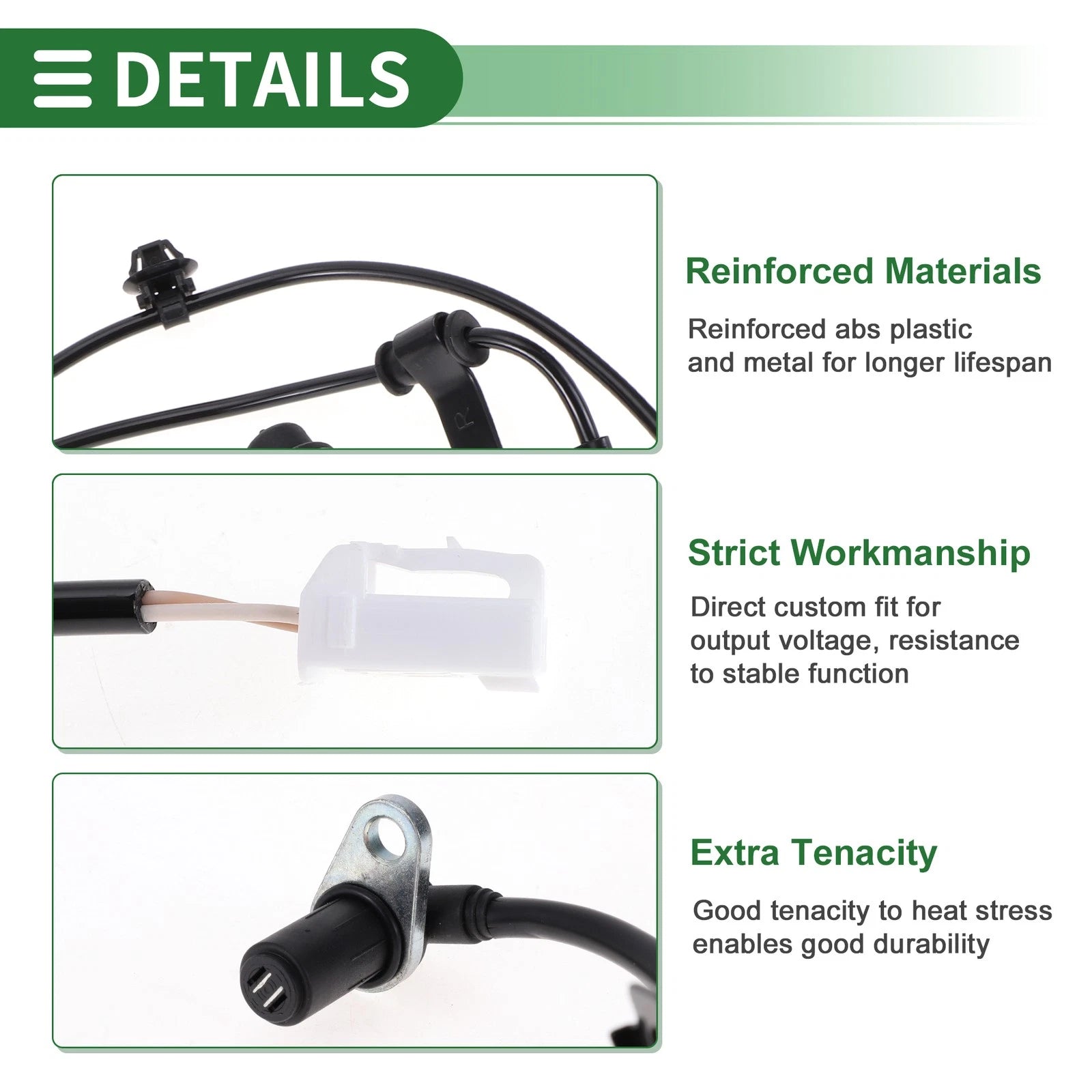ABS Wheel Speed Sensor No. 4670A374 for Mitsubishi Galant (1994–2002)