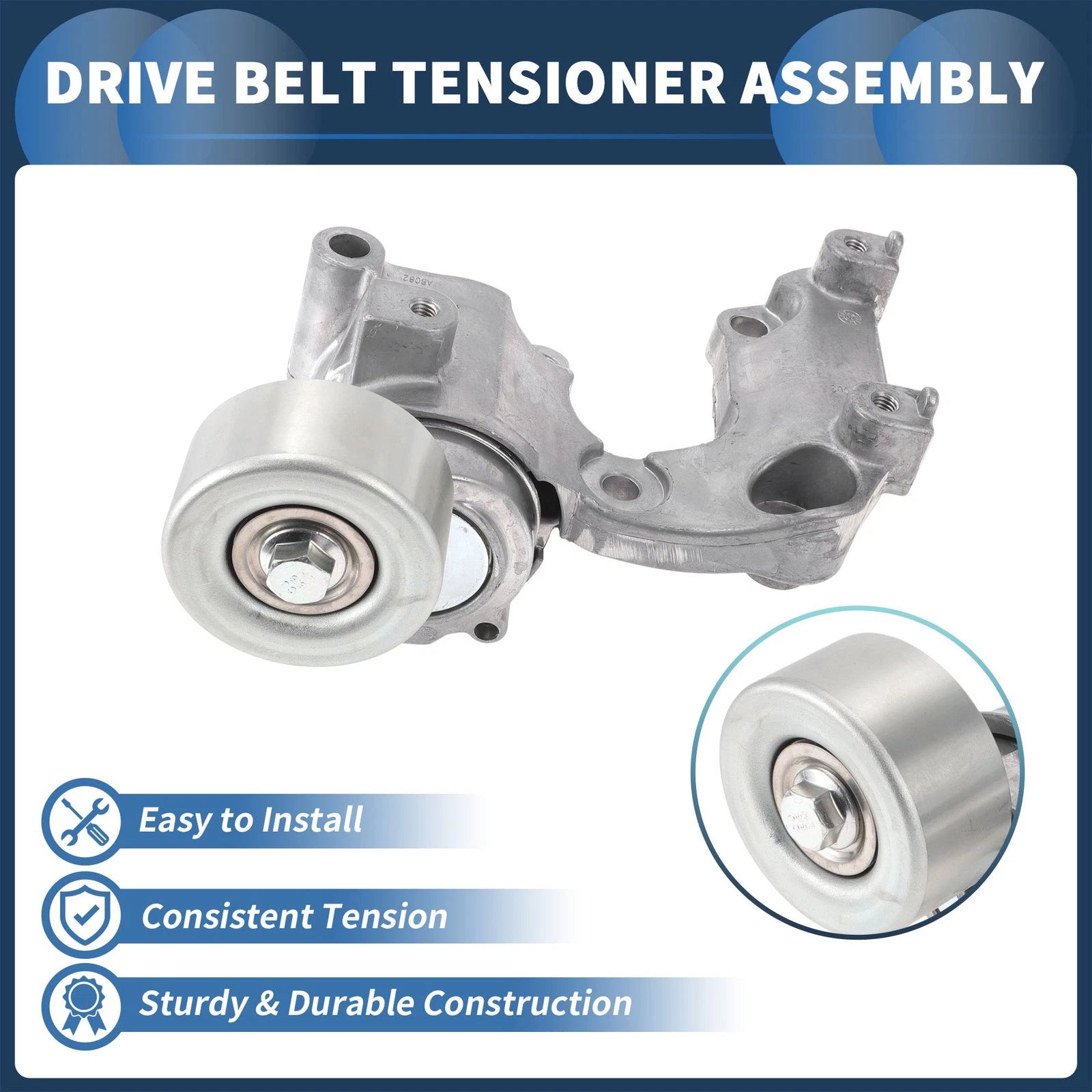 Belt Tensioner for Toyota Camry (2006–2014) No. 1662031020 Metal
