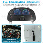 Fuel Combination Instrument for Dongfeng Tianjin (3801089-C1100) 24V