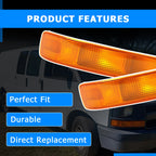 Turn Signal Marker Light for Chevy GMC Van (2003–2022)
