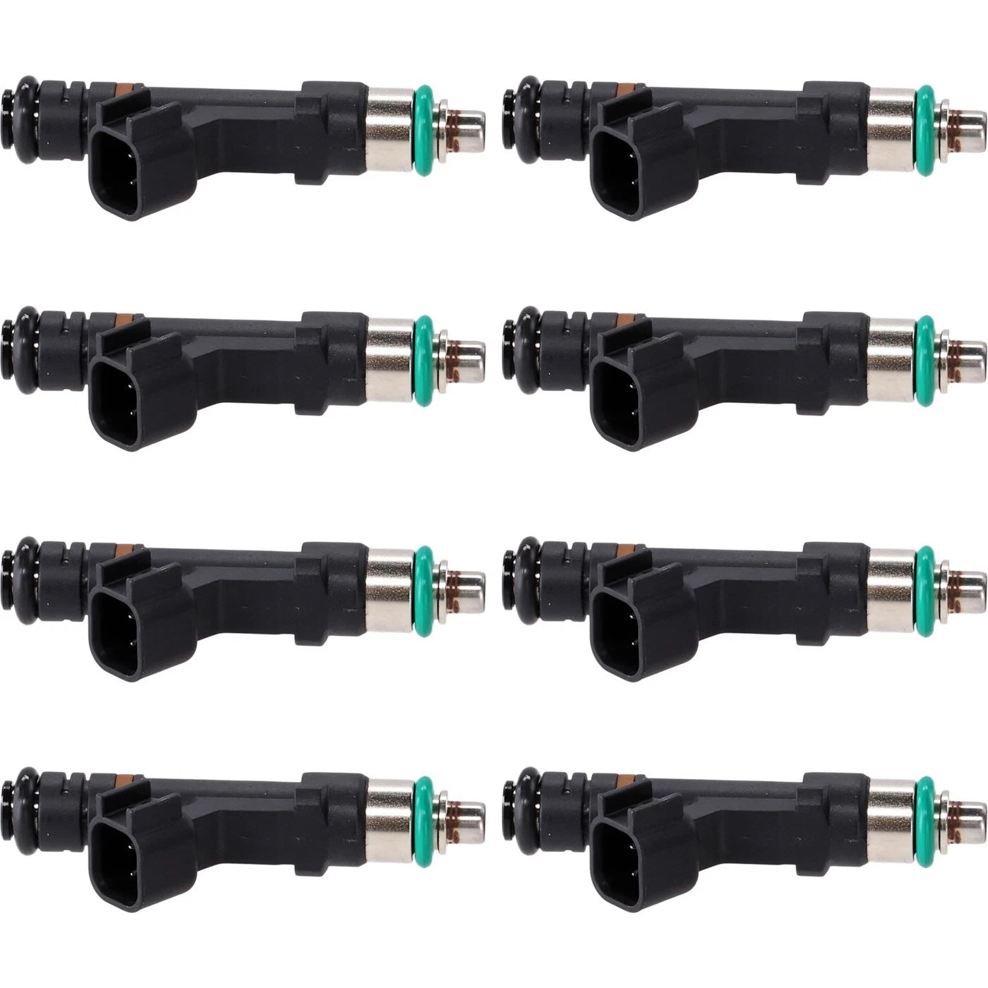 Set of 8 Fuel Injectors for Ford E350 Van (E150, E250, E450)