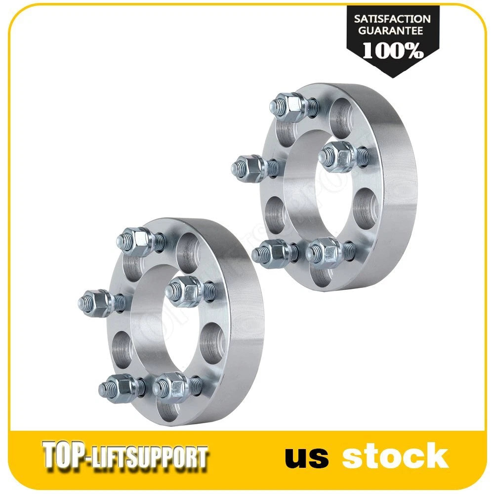 2X 1.25 Inch Wheel Spacers for Toyota Tacoma, Honda (5x4.5)