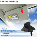 Sun Visor Clip for Hyundai Elantra (2011–2017) Black 85235-3X000TX