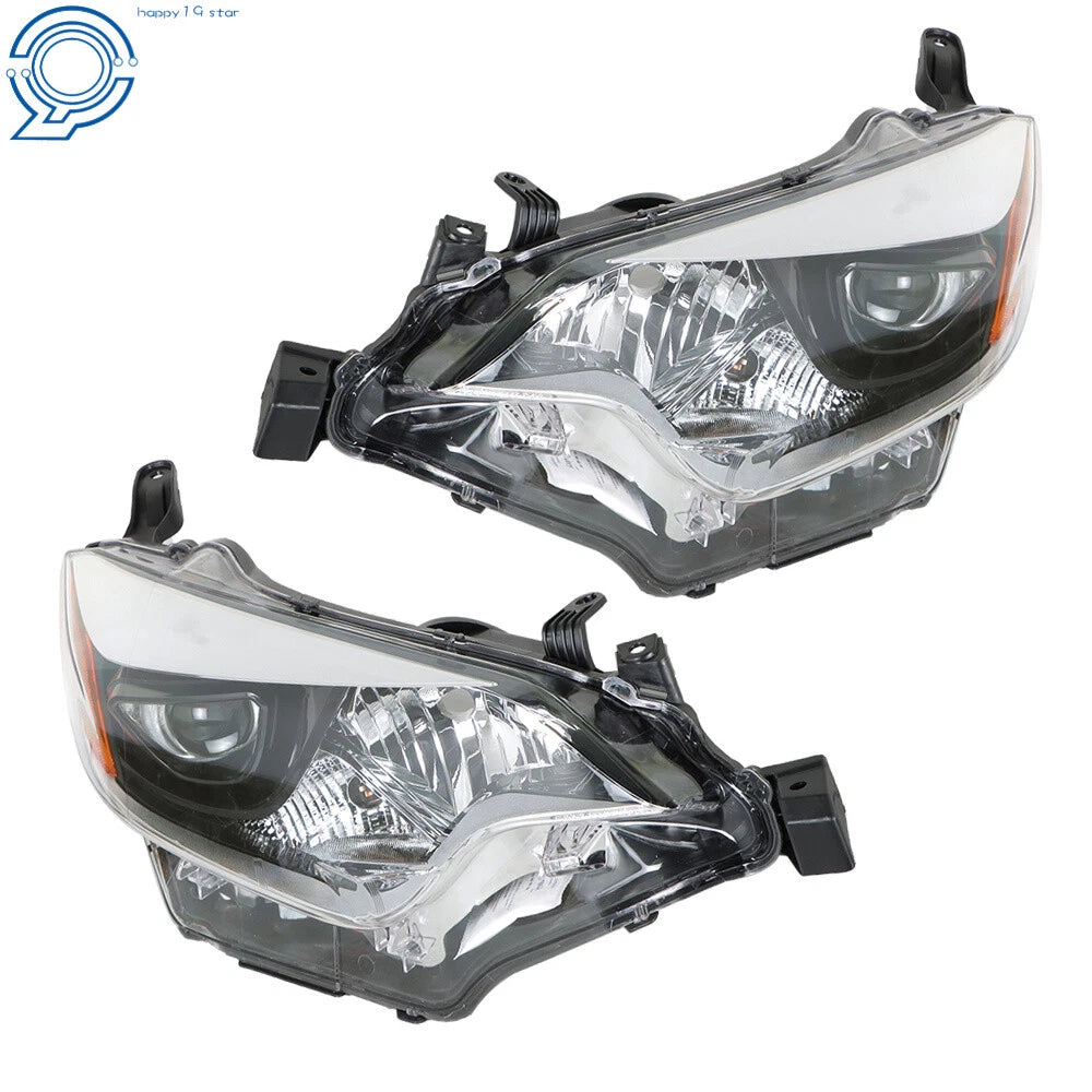 Set of 2 Headlights for Toyota Corolla (2014-2016)