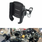 Handlebar Mount Phone Holder for Harley Touring Softail Street Glide (2014-2023)