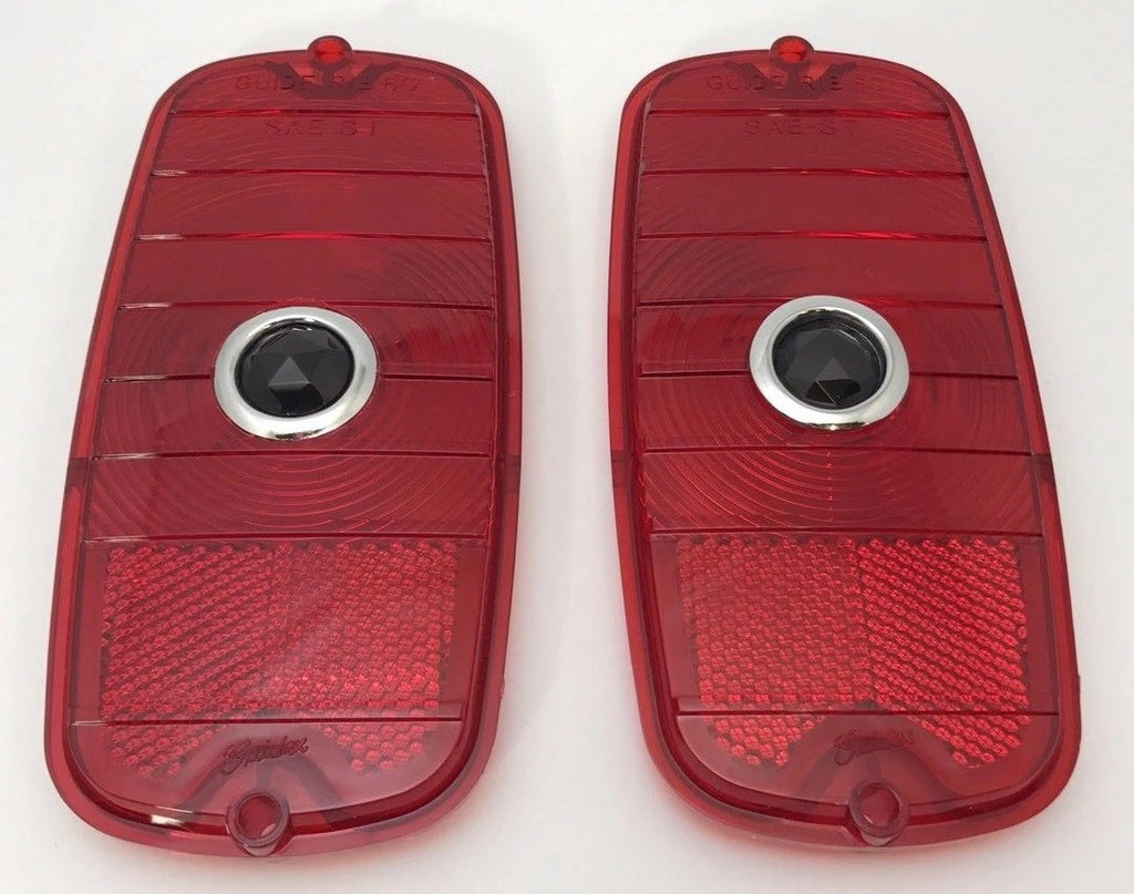 Tail Light Lens Set for Chevrolet GMC Fleetside Truck (1960–1966)