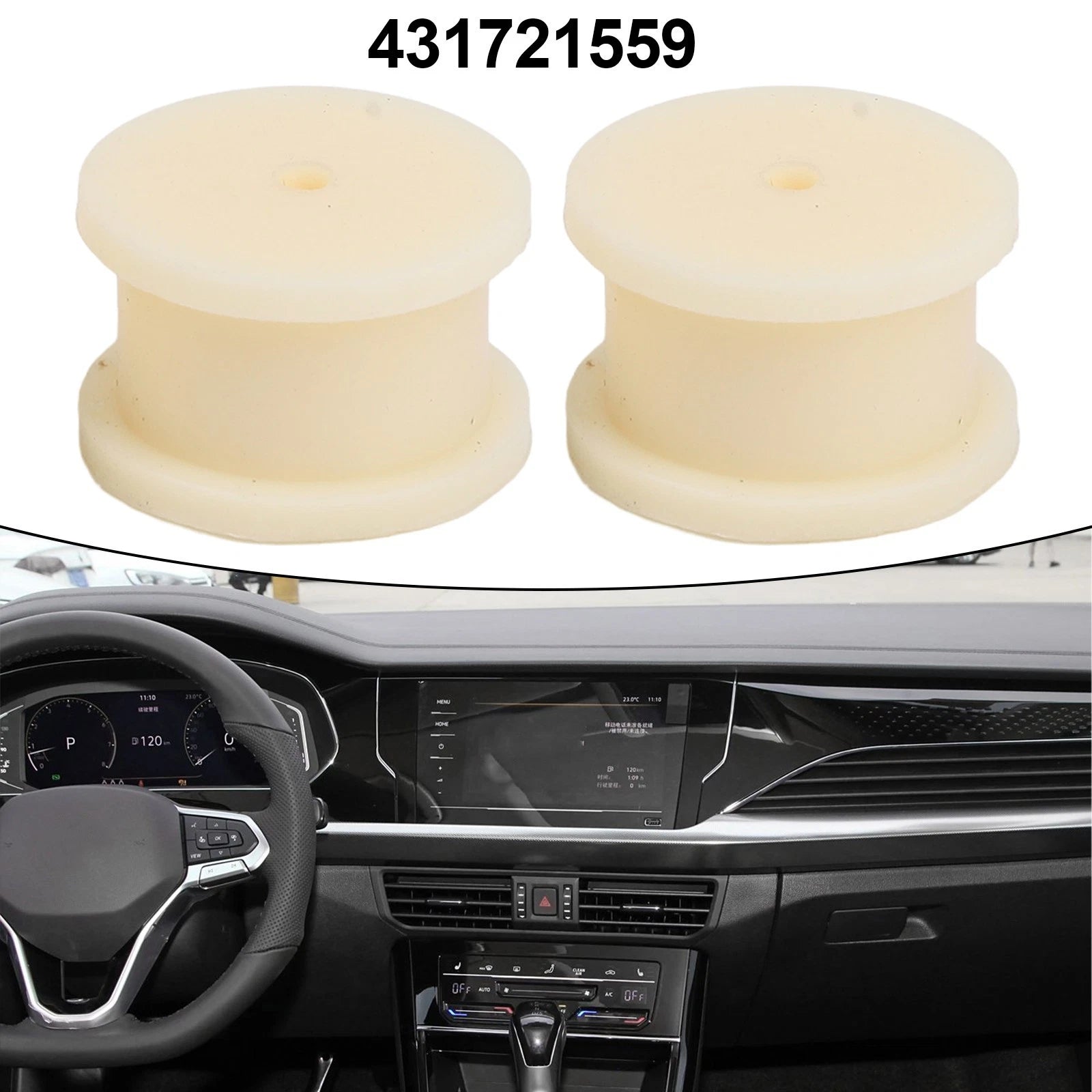 Gas Pedal Cable Bushing for Jetta, Dasher (1974–1981)