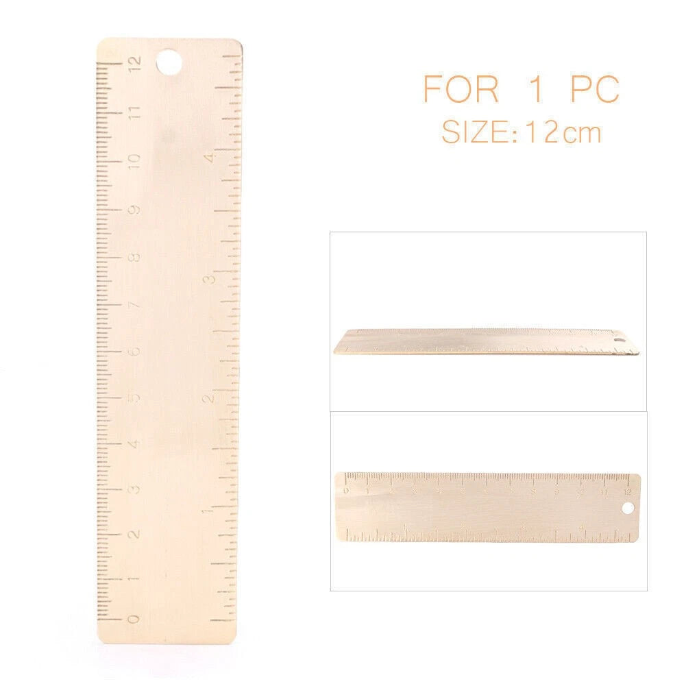 Mini Brass Caliper Scale Ruler Measuring Tool for
