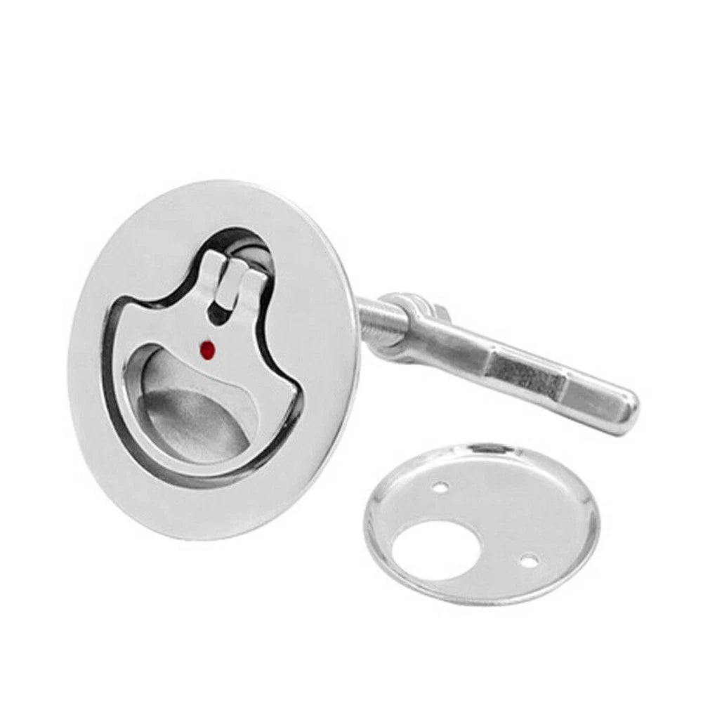 Embedded Pull Ring Lock for Marine Equipment and Ships (Stainless Steel)