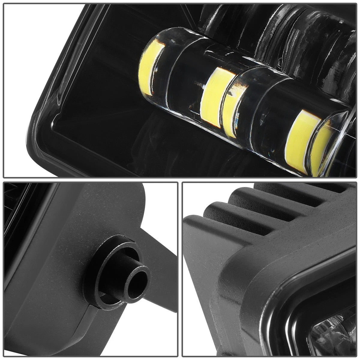 LED Projector Fog Lights for Ford F150 (2015–2020) - Black Housing