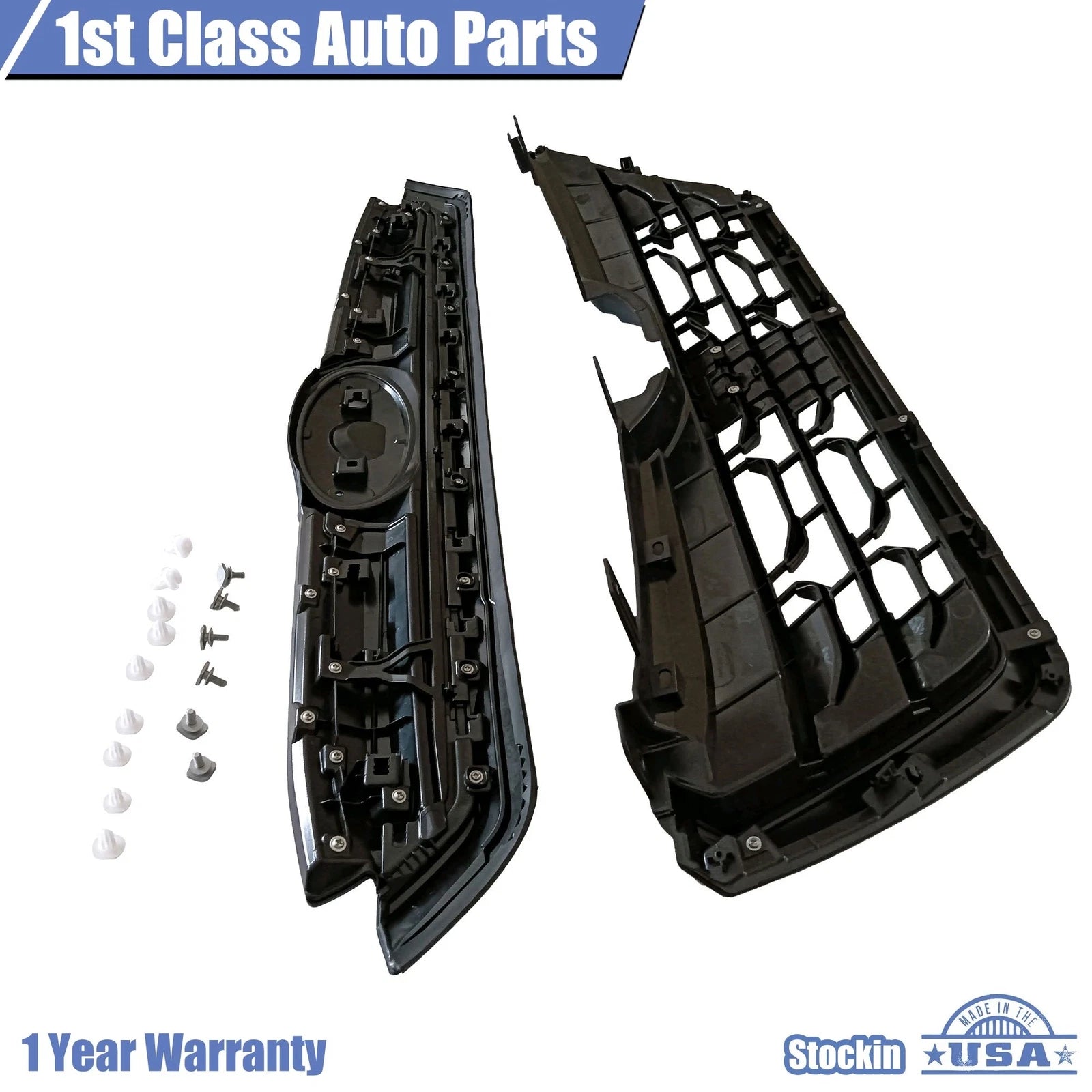 Front Bumper Grille for Subaru Forester (2022-2023) Dark Grey Trim