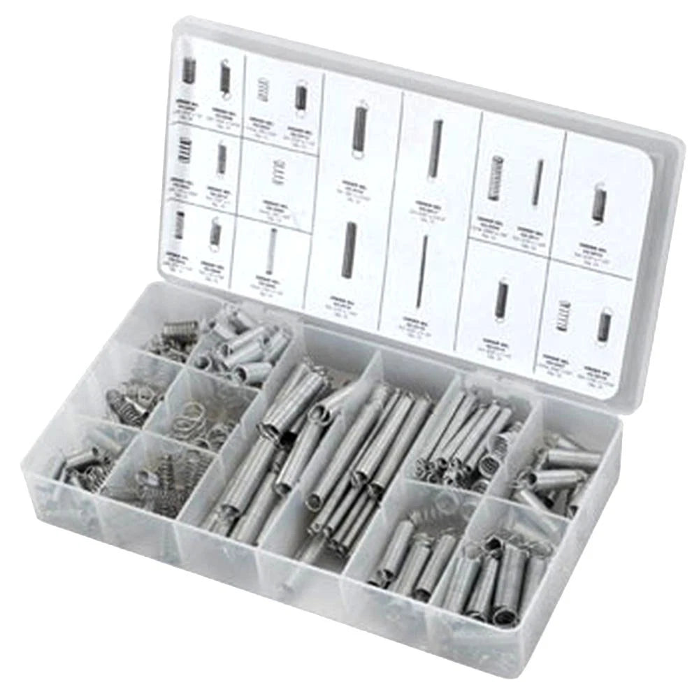 200-Piece Universal Spring Assortment for Various Makes and Models
