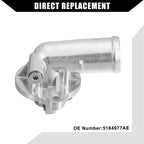 Engine Coolant Thermostat Housing Assembly for Dodge Challenger (2015–2023)