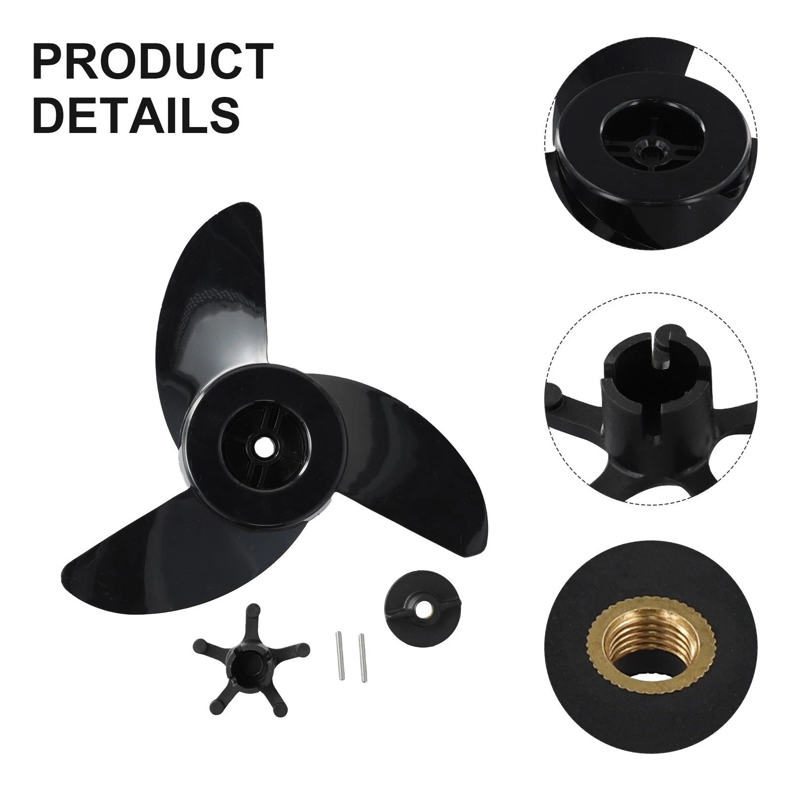 Three-Blade Propeller for Watersnake Electric Motors (Electric)