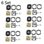 6x Carburetor Gasket Kit for Stihl MS441 MS441C-M (Walbro K20-HD K20HD)
