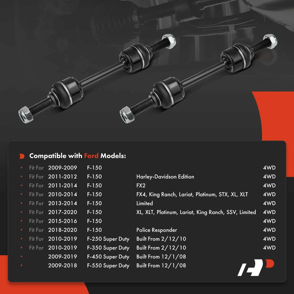 2X Front Stabilizer Bar Link for Ford F-150 F-250 (2009–2020)