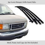 Stainless Black Billet Grille Insert for Ford Econoline (1992-2007)