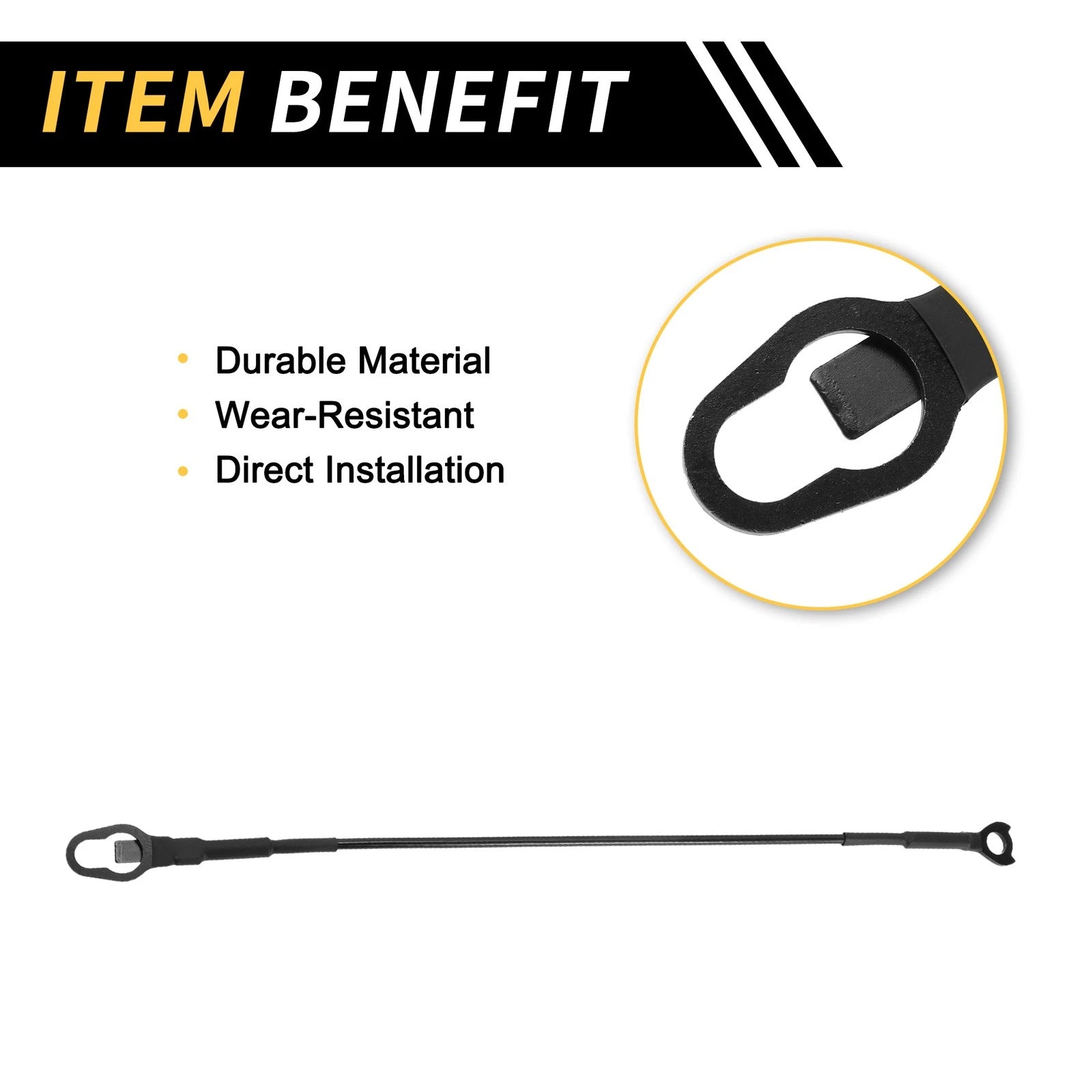 1 Pair Tailgate Cables for Dodge Ram 1500 2500 (2002–2010)