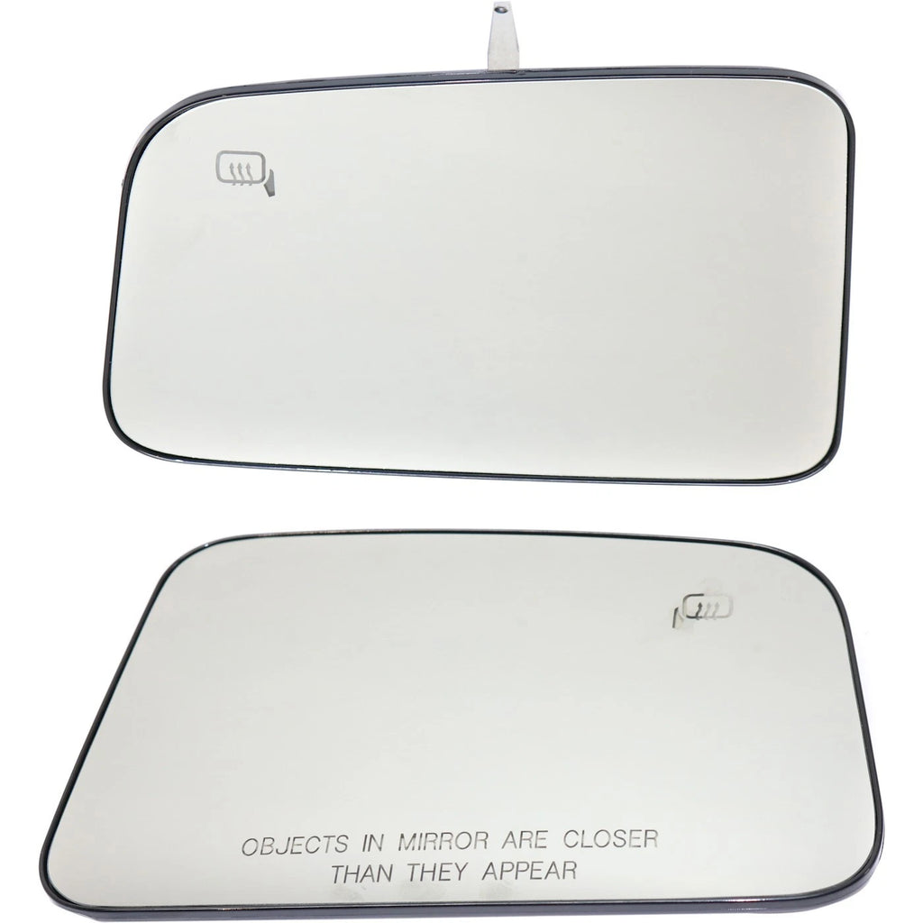 Set of 2 Heated Mirror Glasses for Ford Edge