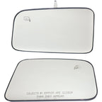 Set of 2 Heated Mirror Glasses for Ford Edge