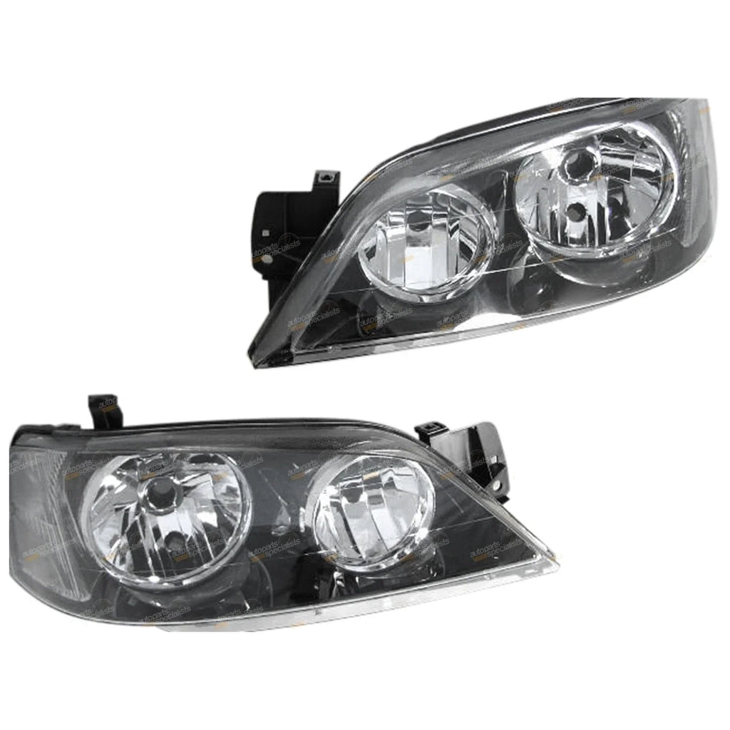 Pair Headlights for Ford BA BF Falcon Fairmont (2002 - 2006)