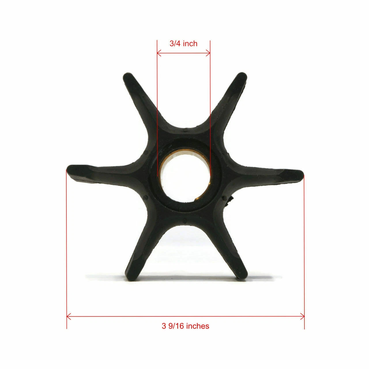 Water Pump Impeller Kit for Johnson Evinrude 60 65 70 75HP (18-3389 438597 432955)