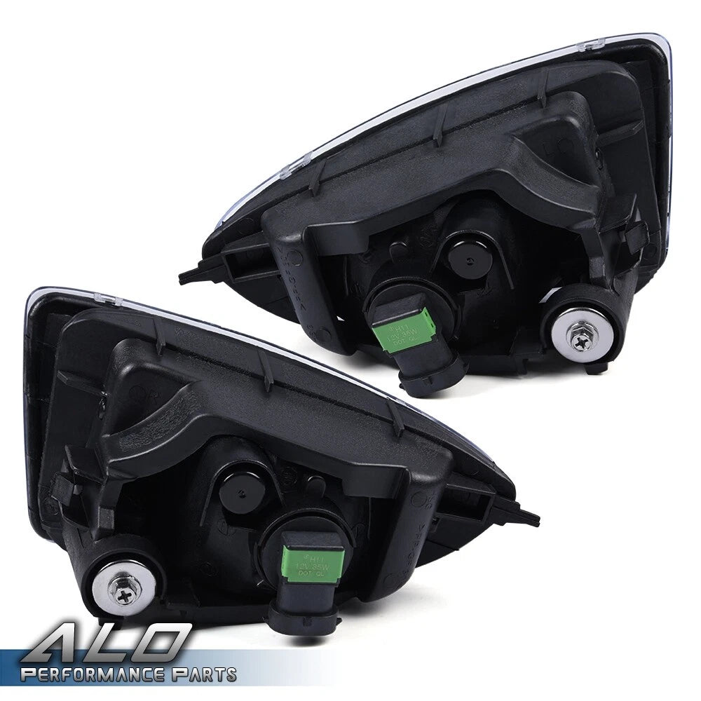 Set of 2 Clear Lens Fog Lights for Honda Civic Coupe Sedan (2004–2005)