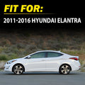Outer Rear Left Driver Side Door Handle for Hyundai Elantra (2011–2016)