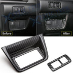Carbon Fiber Look Console Function Button Trim for Honda Accord (2018–2022)