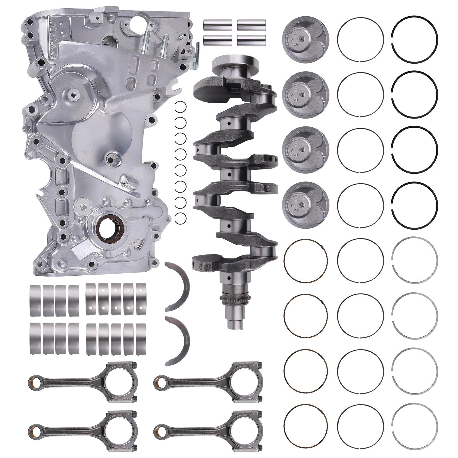 Crankshaft Piston Ring Rod Kit for Hyundai Kona 2.0L (2018–2021)
