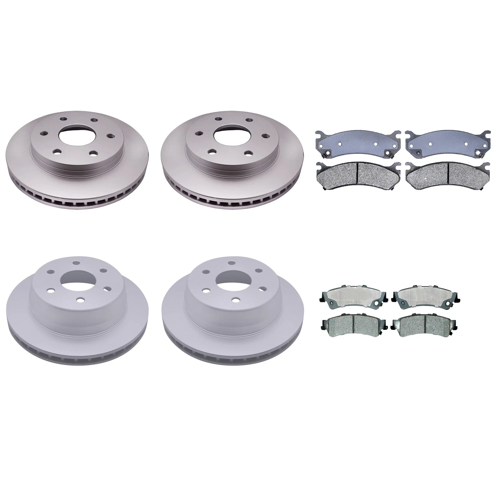ACDelco Silver Brake Kit with Disc Rotors & Pads for Silverado (304mm/330mm)
