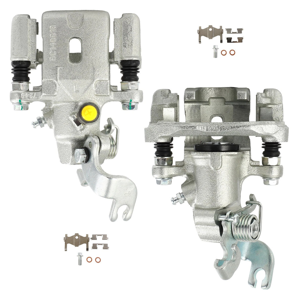 Set of 2 Rear Brake Calipers for Hyundai Elantra (2001–2004)