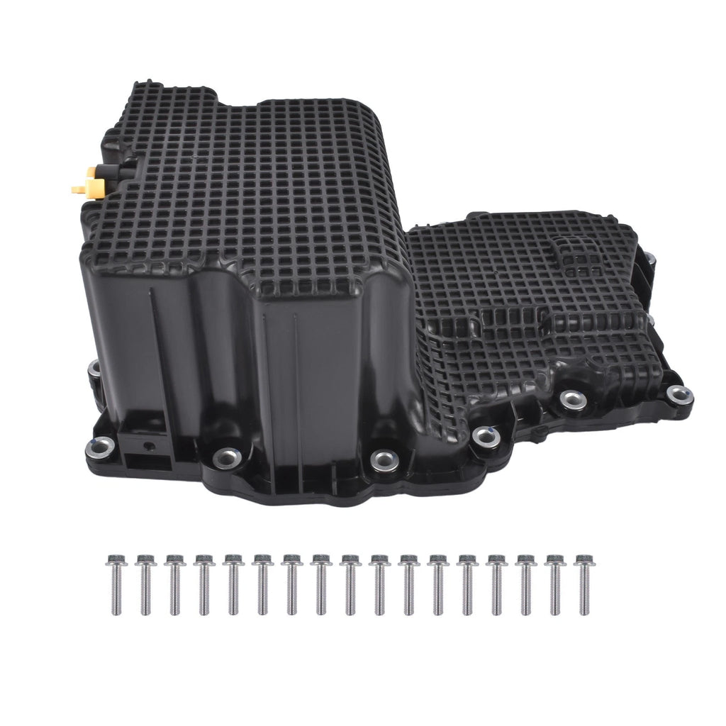 Engine Oil Pan w/Gasket & Bolt Kit for Ford F150 (2018–2023) 2.7L Ecoboost JT4Z-6675-E