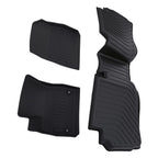 Black TPE Rubber Anti-Slip Floor Mats Set for Chevrolet Malibu (2016–2023)