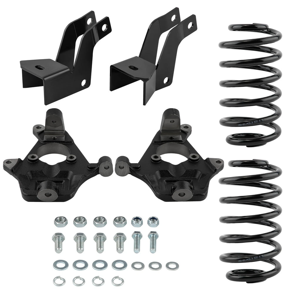 2" Front 4" Rear Suspension Drop Kit for Chevrolet Tahoe 2WD 4WD (2007–2014)