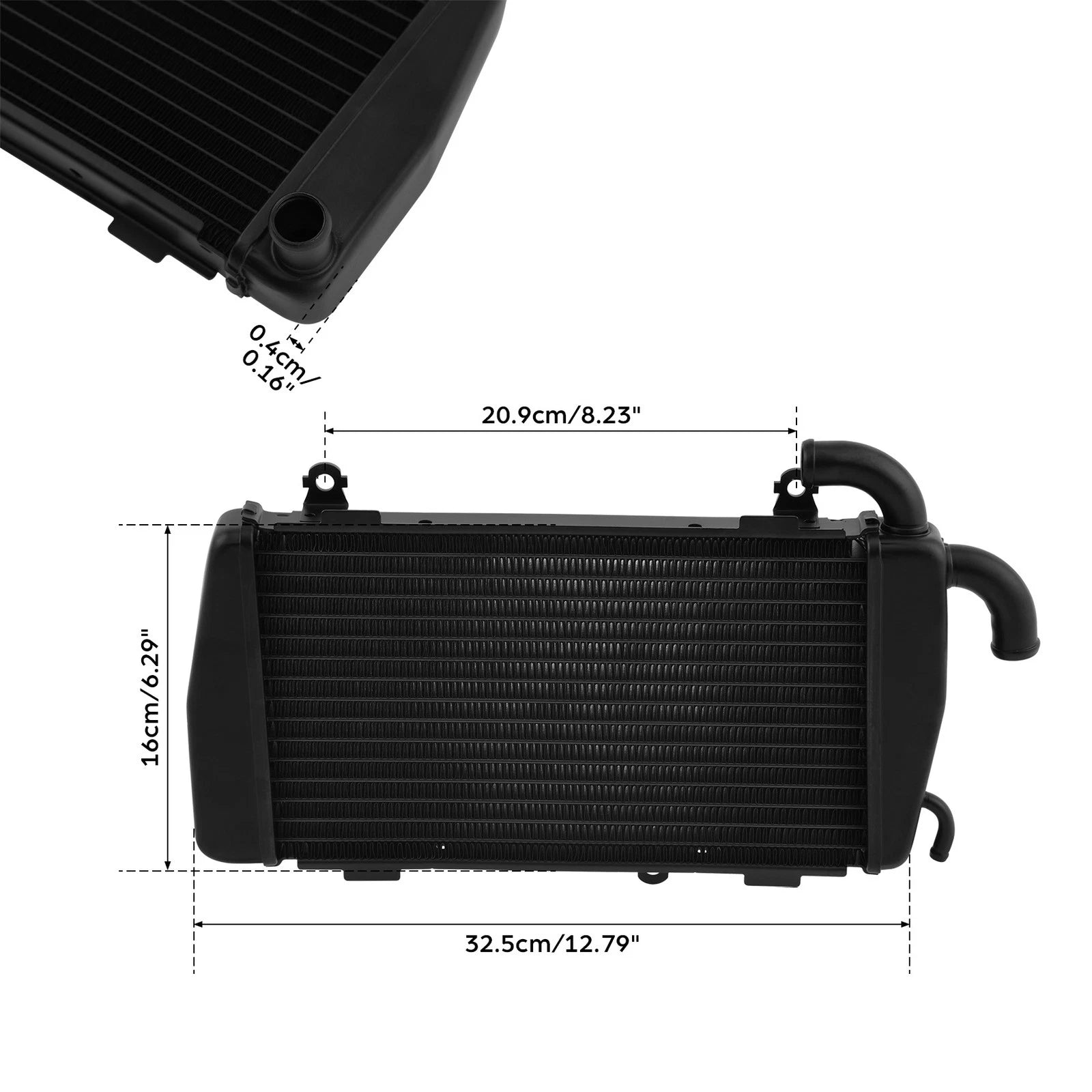 Radiator Cooler for Honda Goldwing 1800 GL1800 ABS GL1800A (2001–2005)