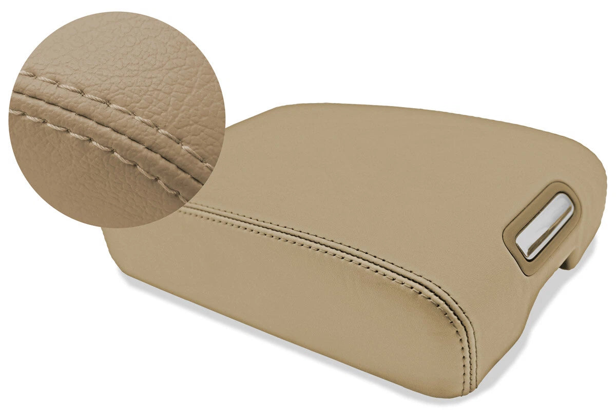 Center Console Armrest Cover for Infiniti FX35 (2006–2008) Beige Leather