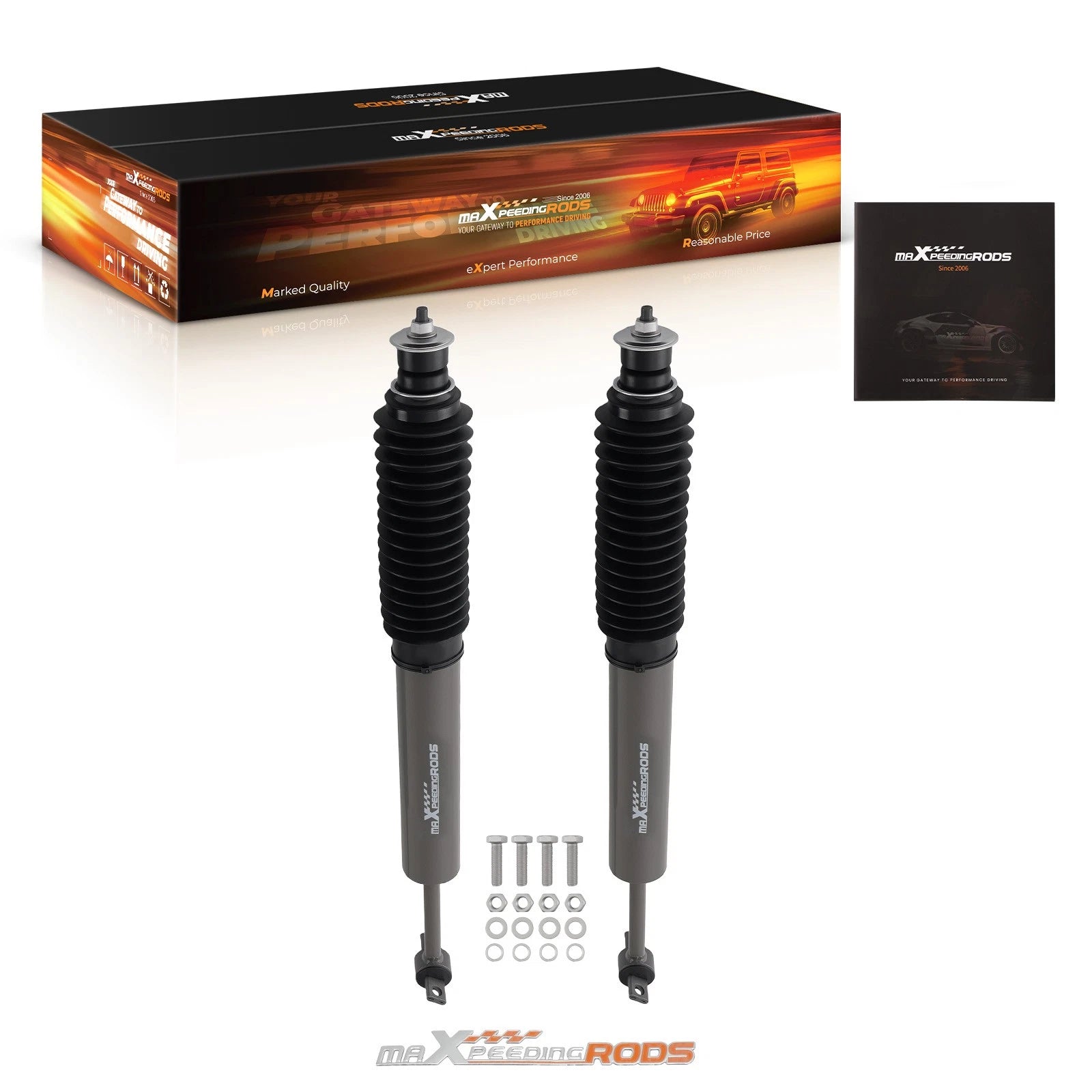 Front Lift Shocks for Ford Ranger Tremor 4WD/RWD (2004) 4.5-5.5" Suspension