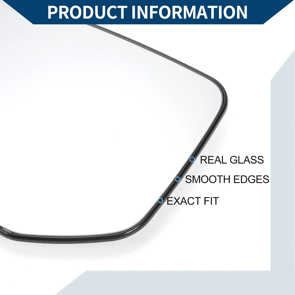 Heated Left Side Mirror Glass for Honda Civic Envix Crider (2016-2023)