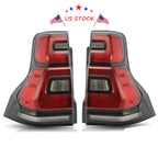 2X Sequential Indicator LED Tail Lights for Toyota Land Cruiser Prado (2010-2016)