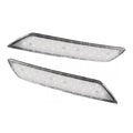 Clear Lens Rear Bumper Reflector LED Brake Lights for Honda Civic Sedan (2006-2011)