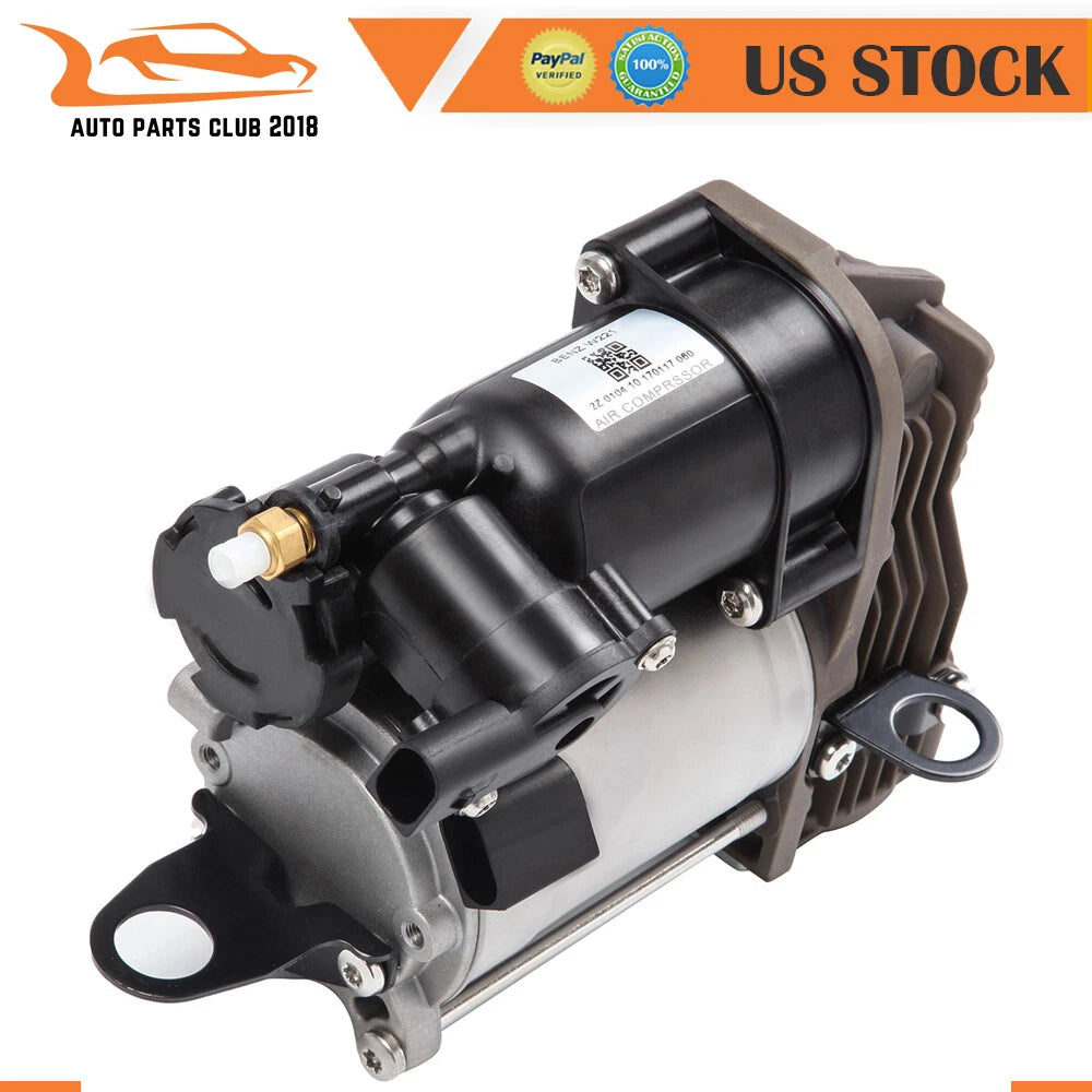 5X Air Shock Strut Assembly & Compressor for Mercedes W221 S350 S450 (2007-2013)