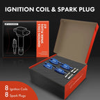Ignition Coils & Iridium Spark Plugs for Chevrolet GMC Buick Saab