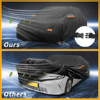 Waterproof Car Cover for Toyota Camry (190T-PU, Black)