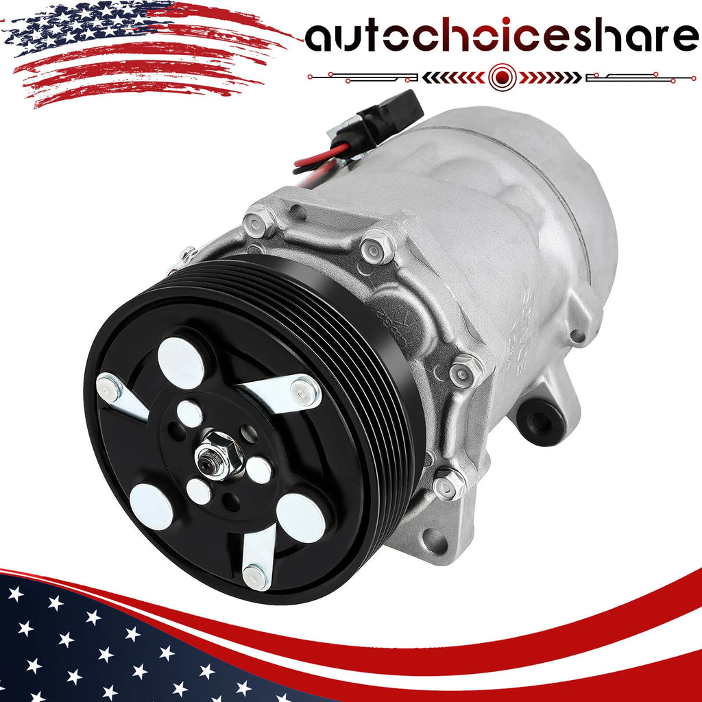 A/C Compressor with Clutch for VW Jetta Beetle 1.8L (2001–2005)