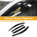 Window Deflectors for Hyundai Accent Hatchback 2012-2017 Side Vent Visors