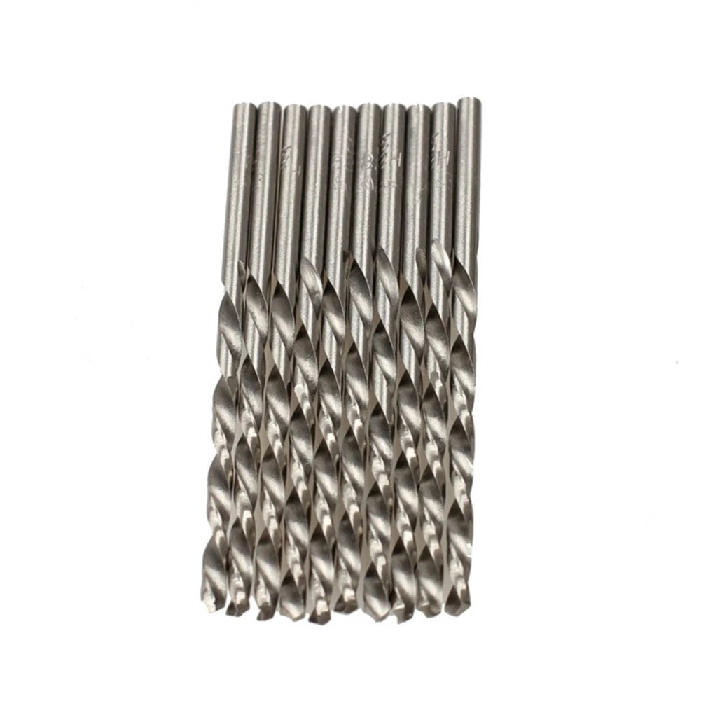 10X 3mm Straight Woodworking Drill Bits for Electric Drill