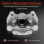 Front Brake Caliper Pair with Bracket for Chevrolet Equinox Malibu Impala