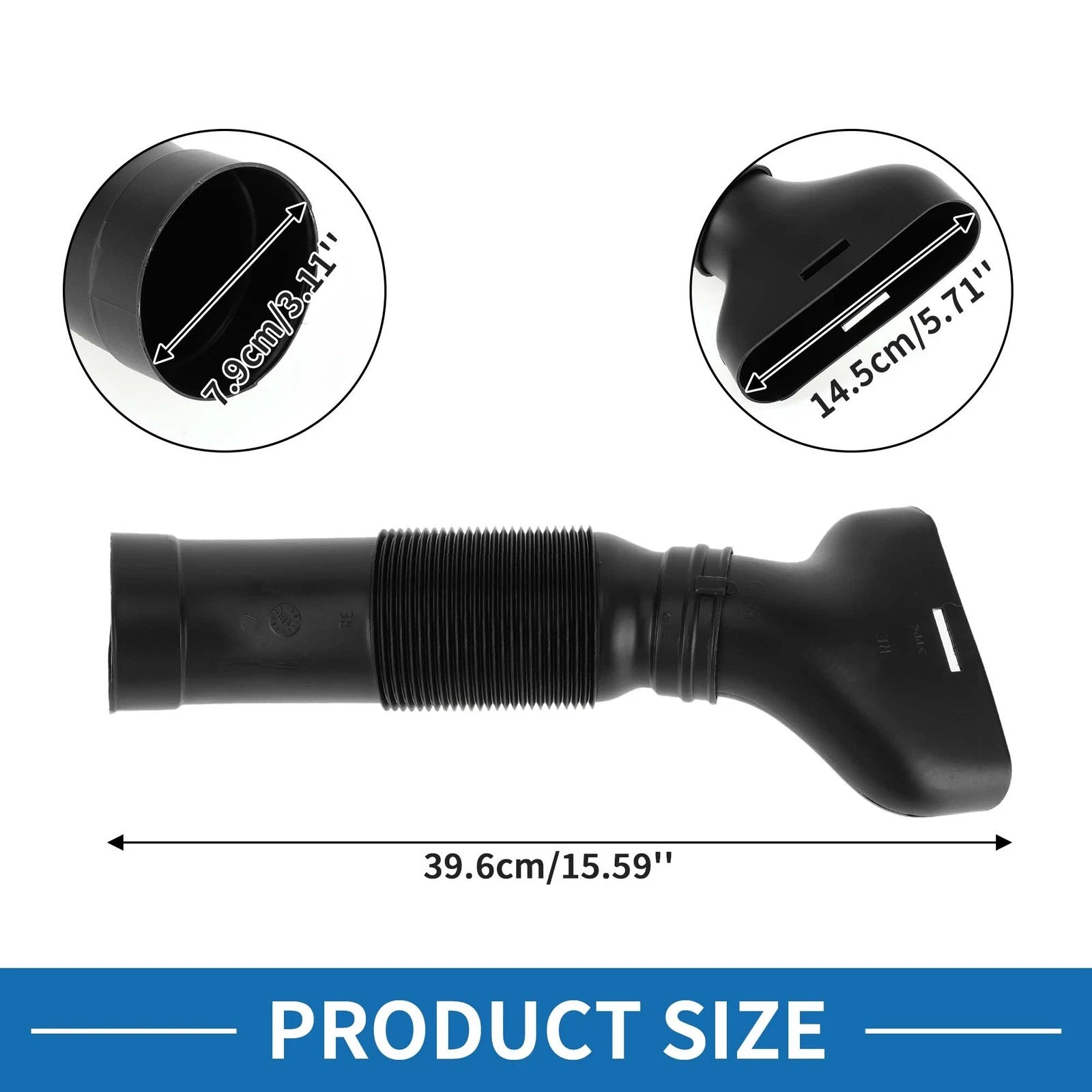 Right Side Air Intake Hose No.A2035280007 for Mercedes Benz C240 C320 (2001–2005)